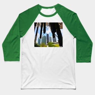 gardens in miami city the landscape of buildings Baseball T-Shirt